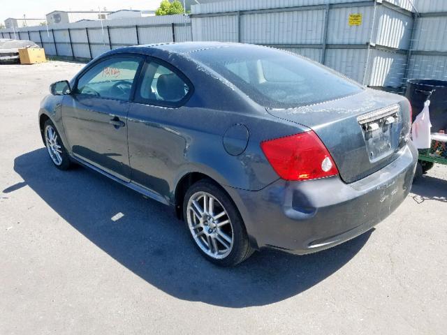 JTKDE177050029798 - 2005 TOYOTA SCION TC ნაცრისფერი ფოტო 3