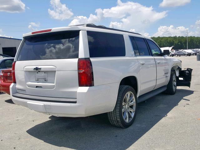 1GNSKHKC5HR280229 - 2017 CHEVROLET SUBURBAN K WHITE photo 4