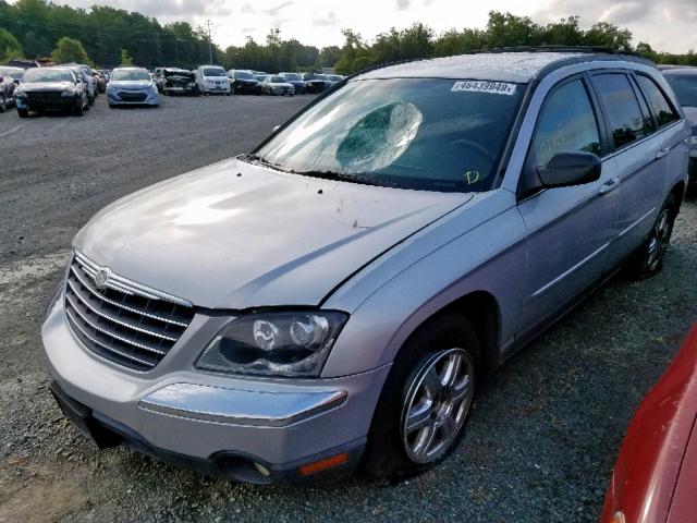 2C8GF68444R325638 - 2004 CHRYSLER PACIFICA SILVER photo 2