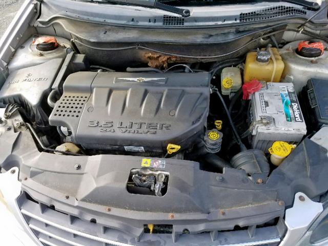 2C8GF68444R325638 - 2004 CHRYSLER PACIFICA SILVER photo 7