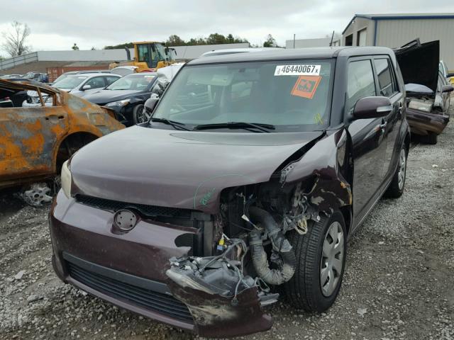 JTLZE4FE6B1126187 - 2011 TOYOTA SCION XB 栗色 照片 2