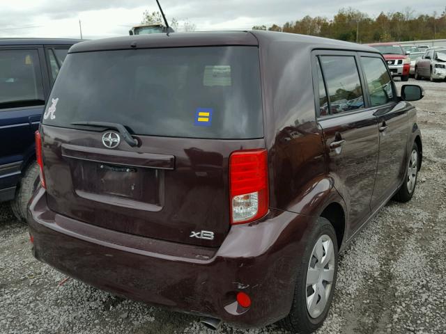 JTLZE4FE6B1126187 - 2011 TOYOTA SCION XB 栗色 照片 4
