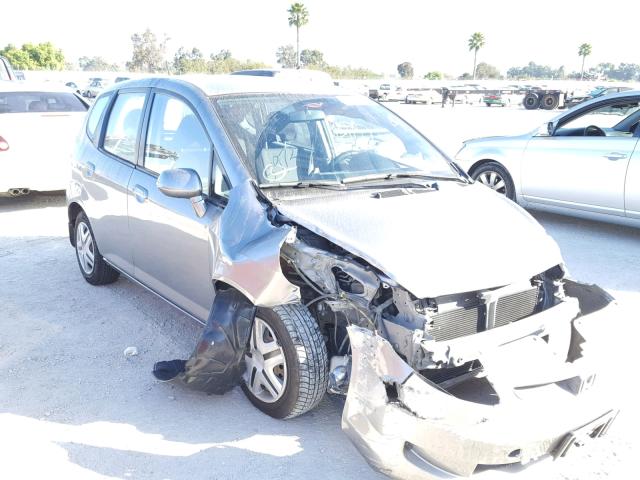 JHMGD38408S044283 - 2008 HONDA FIT GRAY photo 1