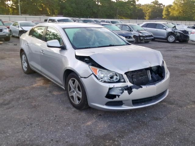 1G4GA5ED3BF233208 - 2011 BUICK LACROSSE C SILVER photo 1