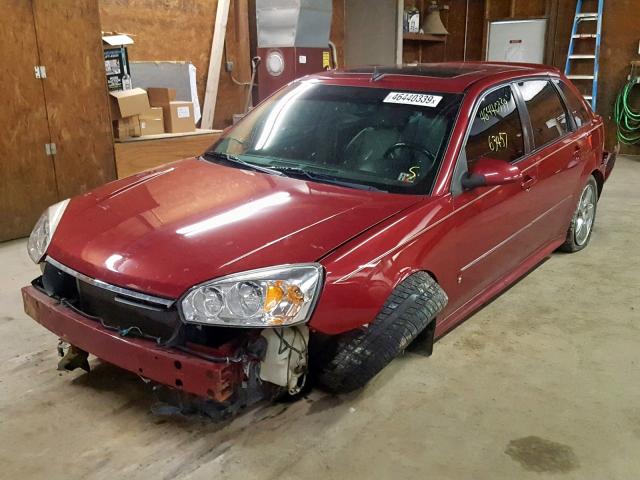 1G1ZU67N57F263214 - 2007 CHEVROLET MALIBU MAX 栗色 照片 2