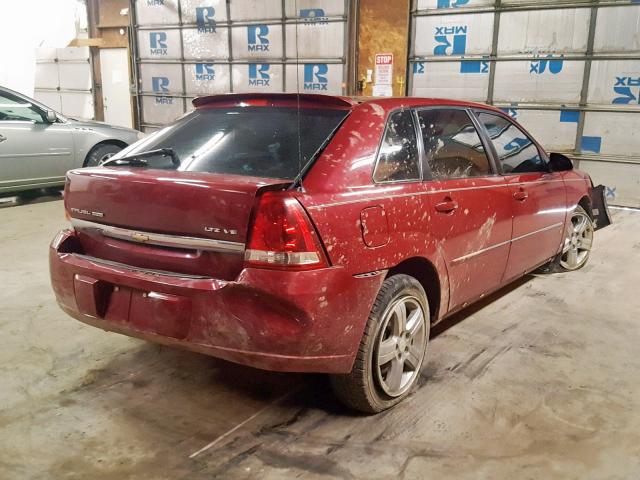 1G1ZU67N57F263214 - 2007 CHEVROLET MALIBU MAX 栗色 照片 4