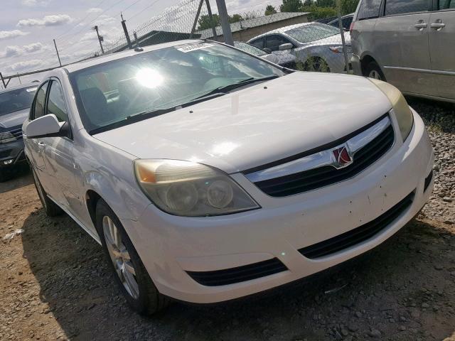 1G8ZS57N87F100073 - 2007 SATURN AURA XE WHITE photo 1