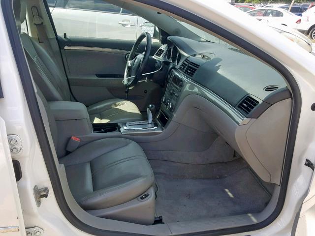 1G8ZS57N87F100073 - 2007 SATURN AURA XE WHITE photo 5