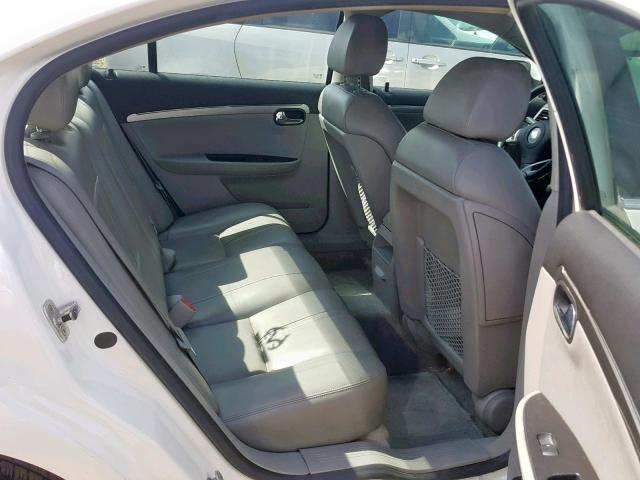 1G8ZS57N87F100073 - 2007 SATURN AURA XE WHITE photo 6