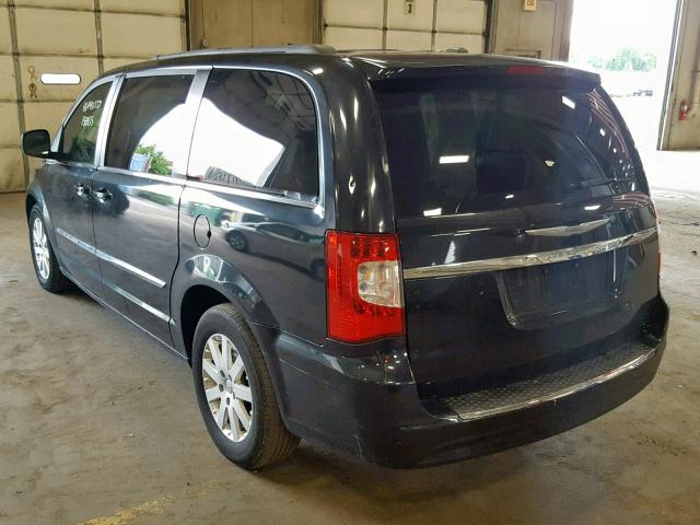 2C4RC1BG8DR517895 - 2013 CHRYSLER TOWN & COU BLACK photo 3