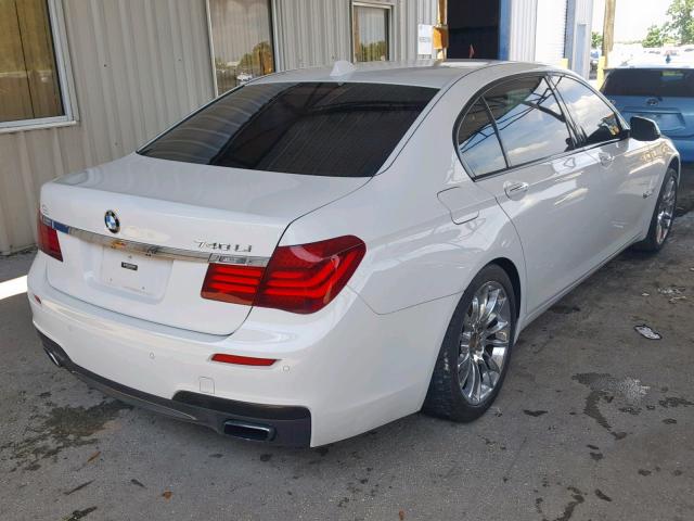 WBAYE4C58ED138479 - 2014 BMW 740 LI WHITE photo 4