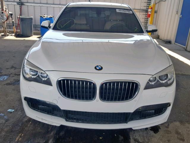 WBAYE4C58ED138479 - 2014 BMW 740 LI WHITE photo 9