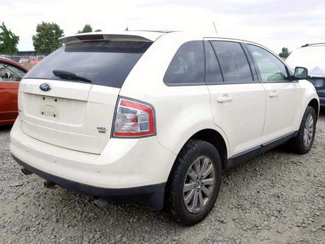 2FMDK48C27BA25665 - 2007 FORD EDGE SEL CREAM photo 4