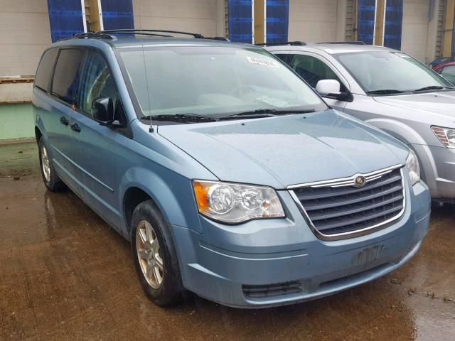 2A8HR44H48R128204 - 2008 CHRYSLER TOWN & COU BLUE photo 1