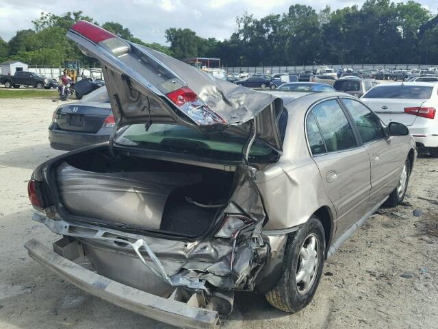 1G4HR54K11U136502 - 2001 BUICK LESABRE LI GOLD photo 4