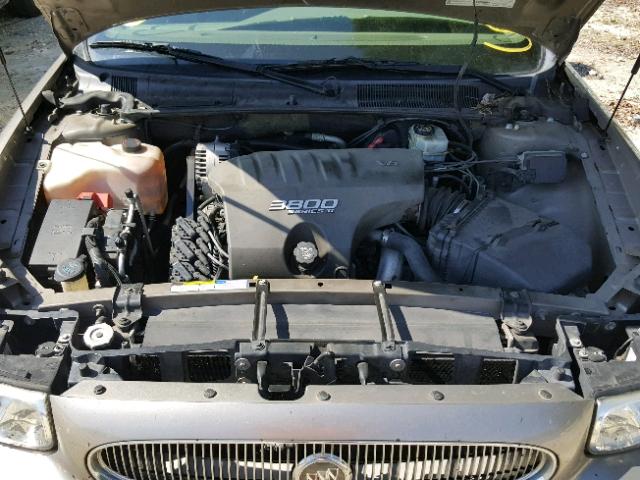 1G4HR54K11U136502 - 2001 BUICK LESABRE LI GOLD photo 7