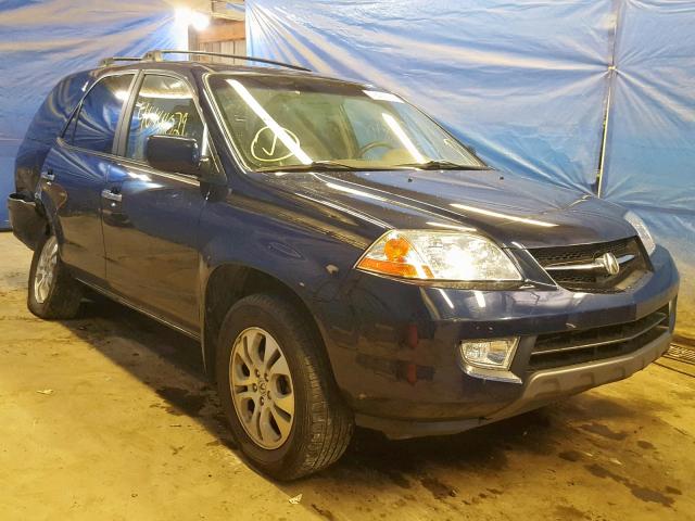 2HNYD18633H552186 - 2003 ACURA MDX TOURIN BLUE photo 1