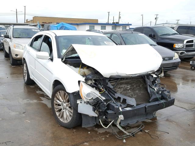 1C3CCBAB0CN149083 - 2012 CHRYSLER 200 LX WHITE photo 1