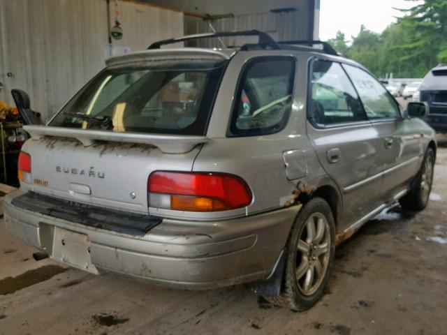 JF1GF4857YG804406 - 2000 SUBARU IMPREZA OU TAN photo 4