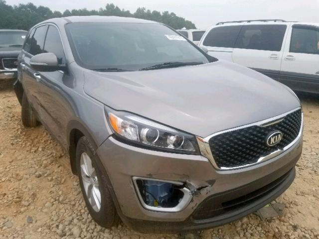 5XYPG4A31JG425667 - 2018 KIA SORENTO LX SILVER photo 1