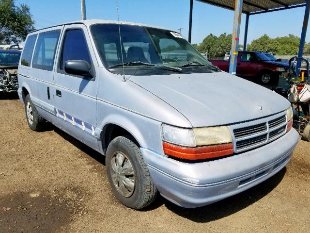 2B4GH45R0RR584051 - 1994 DODGE CARAVAN SE BLUE photo 1