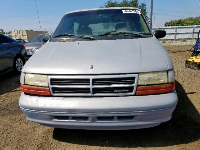 2B4GH45R0RR584051 - 1994 DODGE CARAVAN SE BLUE photo 9