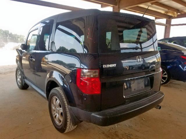 5J6YH18726L011294 - 2006 HONDA ELEMENT EX BLACK photo 3