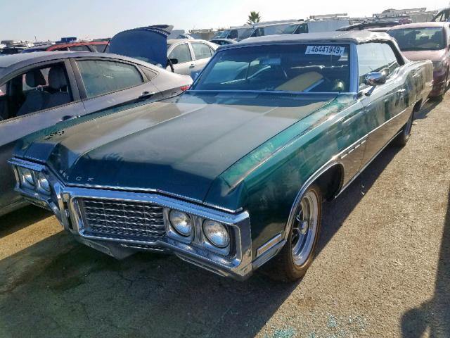 484670H270845 - 1970 BUICK ELECTRA GREEN photo 2