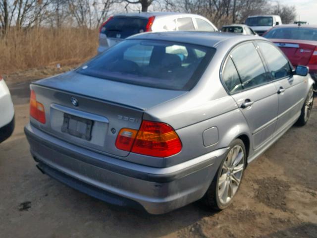 WBAEV534X5KM42683 - 2005 BMW 330 I GRAY photo 4