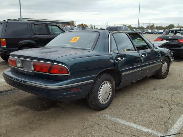 1G4HP52K6XH443271 - 1999 BUICK LESABRE CU GREEN photo 4