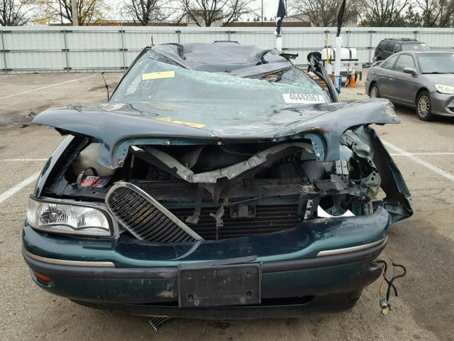 1G4HP52K6XH443271 - 1999 BUICK LESABRE CU GREEN photo 9