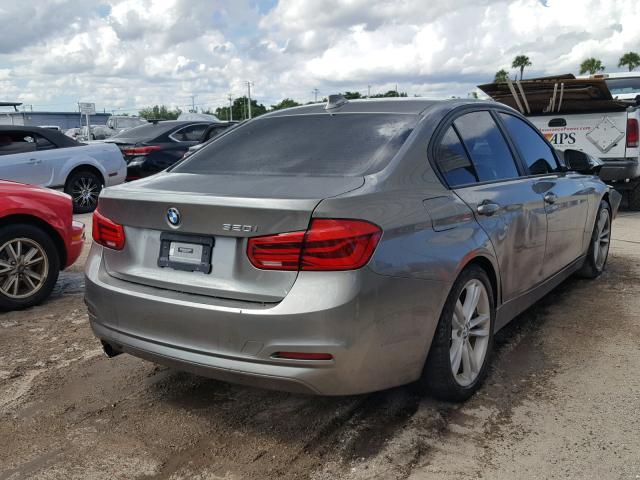 WBA8A9C56GK616387 - 2016 BMW 320 I GRAY photo 4