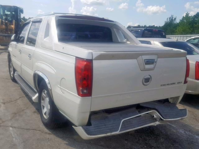 3GYEK63N62G244285 - 2002 CADILLAC ESCALADE E CREAM photo 3