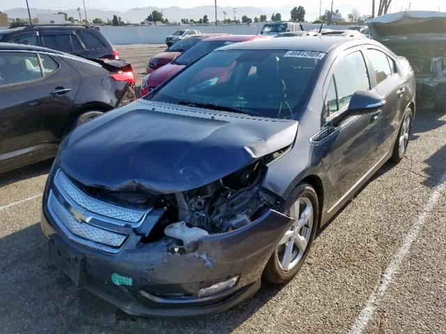 1G1RH6E48CU115451 - 2012 CHEVROLET VOLT GRAY photo 2