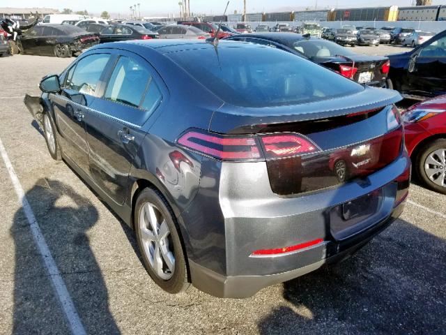 1G1RH6E48CU115451 - 2012 CHEVROLET VOLT GRAY photo 3