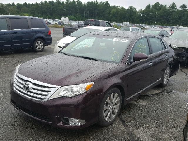 4T1BK3DB0BU402012 - 2011 TOYOTA AVALON BAS Շագանակագույն լուսանկար 2