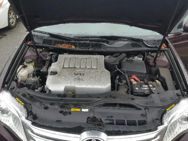 4T1BK3DB0BU402012 - 2011 TOYOTA AVALON BAS Շագանակագույն լուսանկար 7