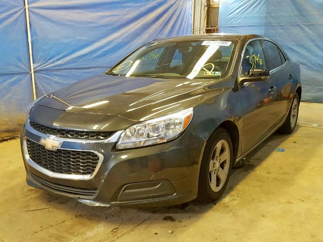 1G11C5SLXFF327679 - 2015 CHEVROLET MALIBU 1LT CHARCOAL photo 2