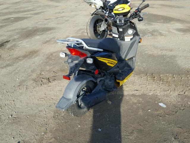 RKRSA51N0EA001592 - 2014 YAMAHA YW50 FX YELLOW photo 4