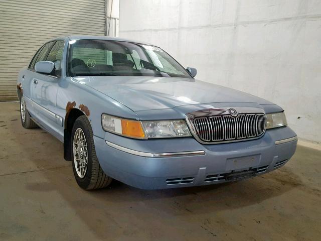 2MEFM74W7XX723148 - 1999 MERCURY GRAND MARQ BLUE photo 1