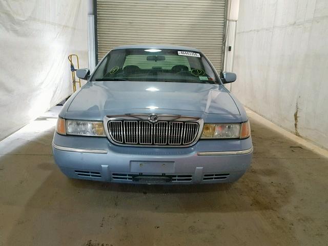 2MEFM74W7XX723148 - 1999 MERCURY GRAND MARQ BLUE photo 9