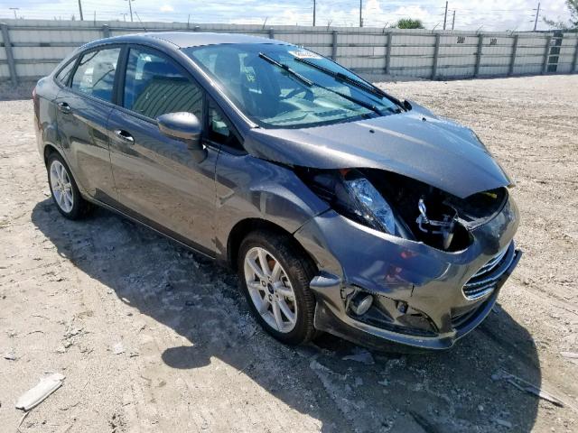 3FADP4BJ6KM106288 - 2019 FORD FIESTA SE GRAY photo 1