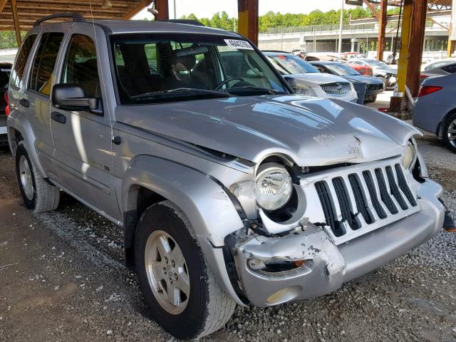 1J4GK58K82W321581 - 2002 JEEP LIBERTY LI SILVER photo 1