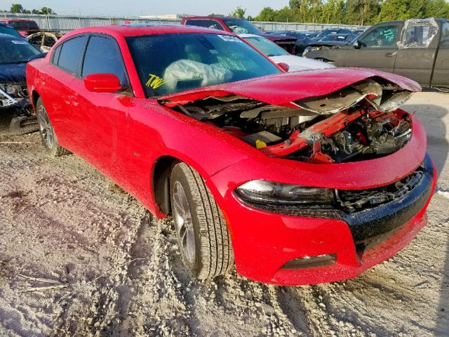 2C3CDXJG0JH254735 - 2018 DODGE CHARGER GT RED photo 1