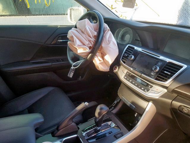 1HGCR2F87DA135666 - 2013 HONDA ACCORD EXL SILVER photo 5