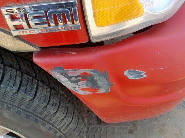 1D7HU18D44J209106 - 2004 DODGE RAM 1500 S RED photo 9