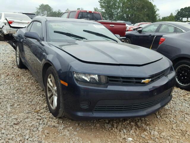 2G1FA1E3XE9313756 - 2014 CHEVROLET CAMARO LS BLUE photo 1