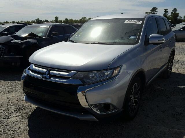 JA4AD3A36HZ026963 - 2017 MITSUBISHI OUTLANDER SILVER photo 2