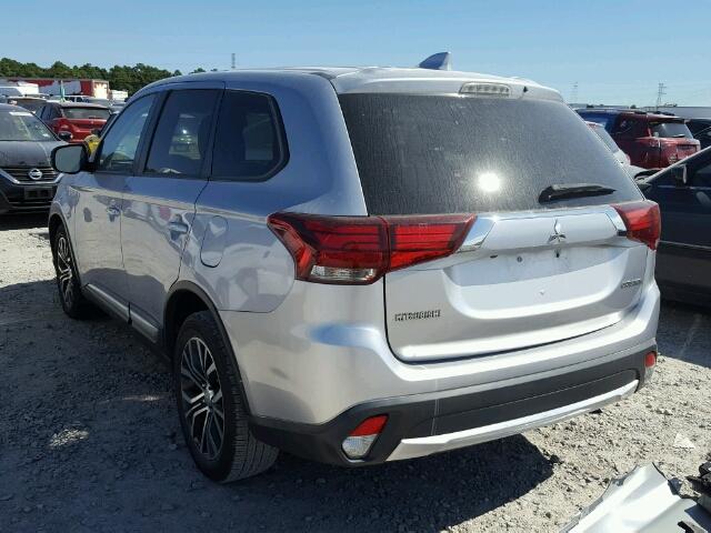 JA4AD3A36HZ026963 - 2017 MITSUBISHI OUTLANDER SILVER photo 3