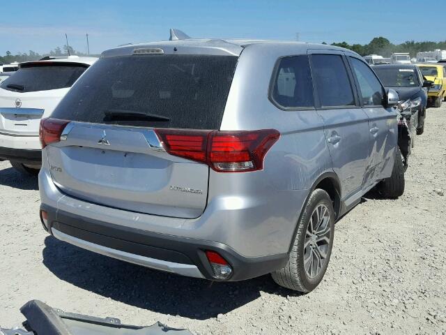 JA4AD3A36HZ026963 - 2017 MITSUBISHI OUTLANDER SILVER photo 4